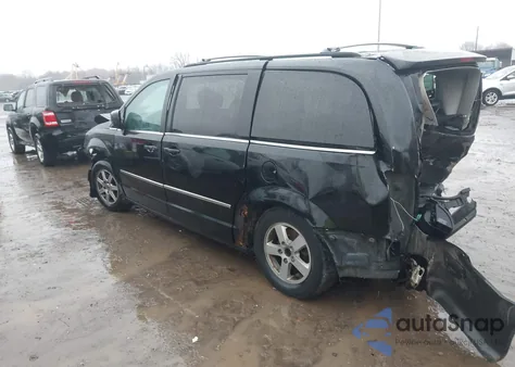 2010 Chrysler Town & Country Touring Plus from USA, damaged, VIN 2A4RR8D12AR495186